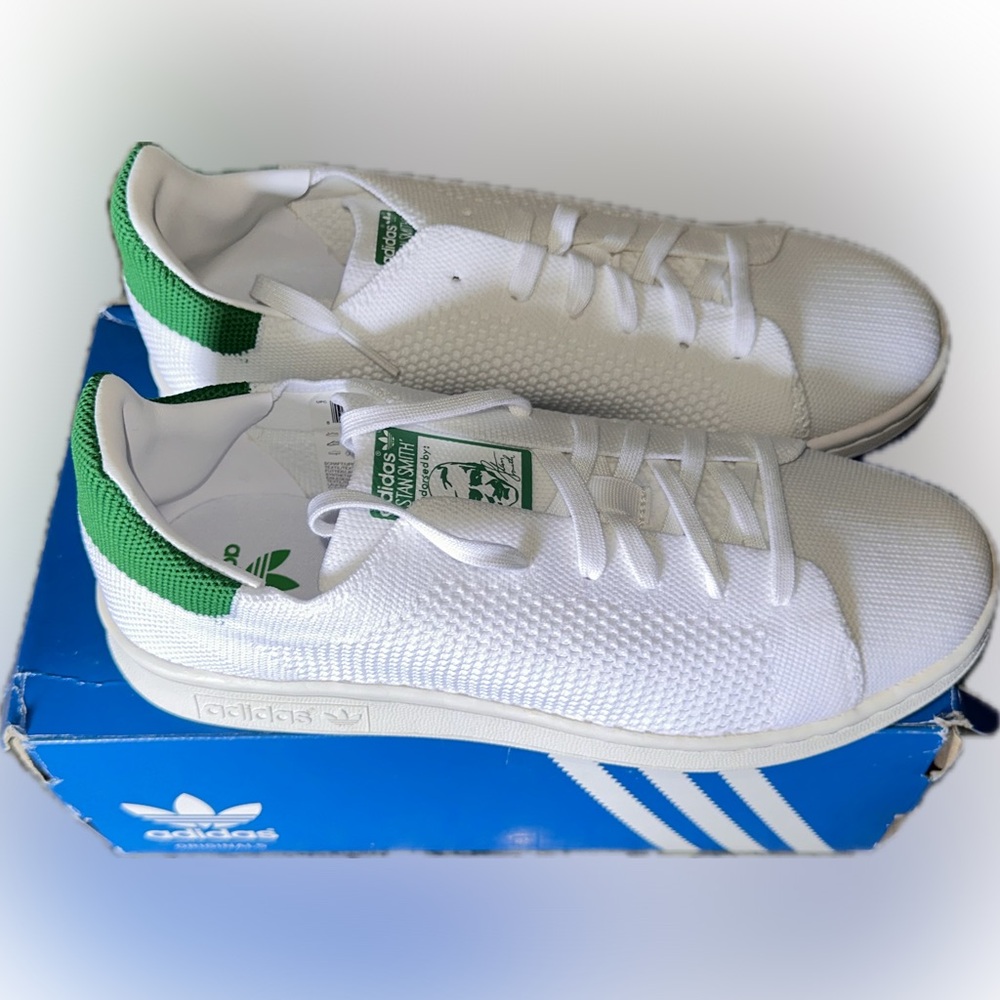 Kids Adidas Stan Smith Primeknit - 5Y